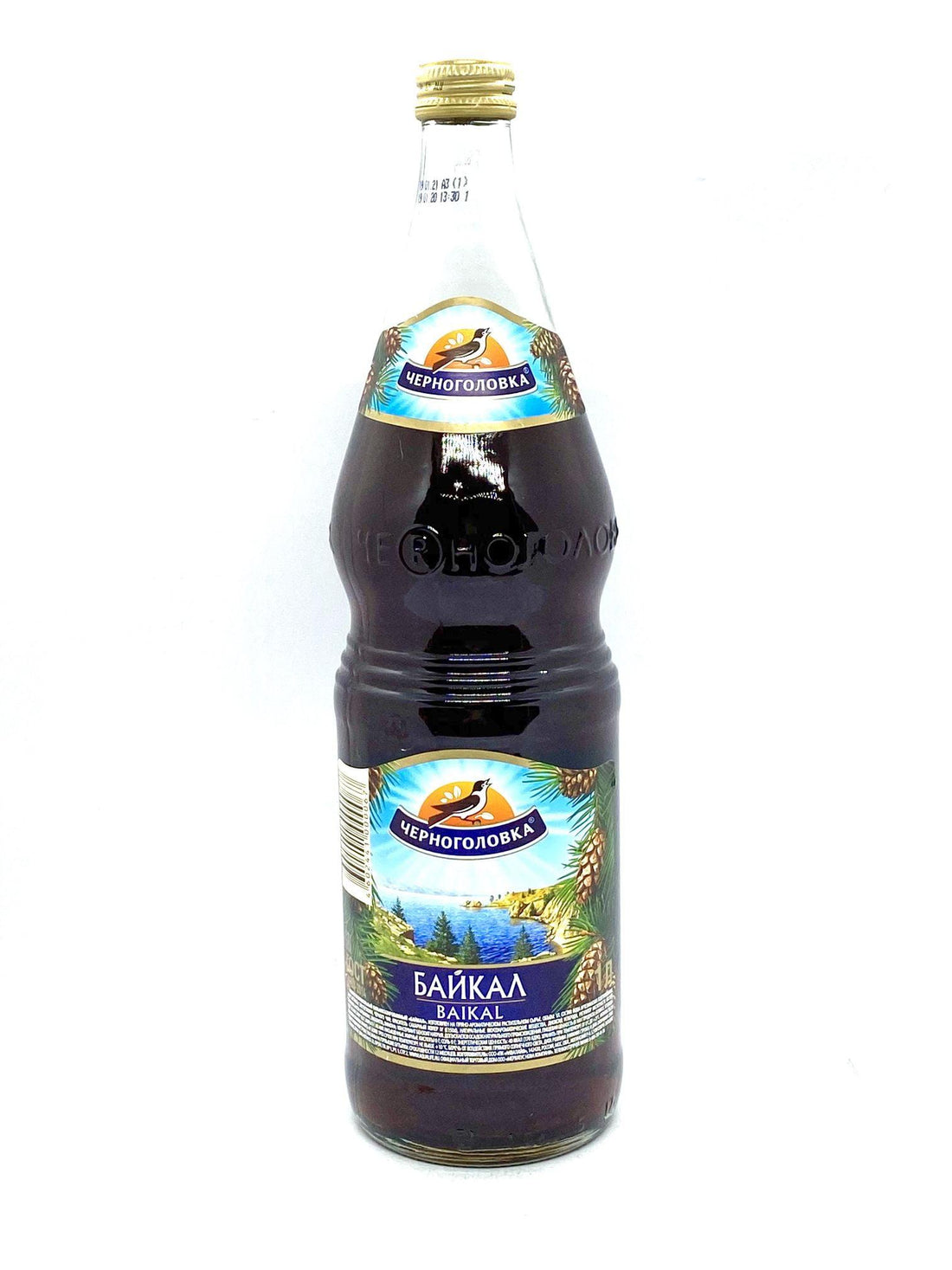 Chernogolovka Baikal Soft Drink Glass Bottle, 1L image