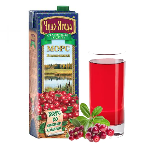 Chudo-Yagoda Cranberry Mors, 970ml image
