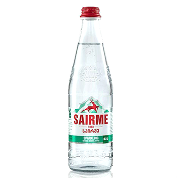 Sairme Sparkling Mineral Water Glass Bottle, 500ml image