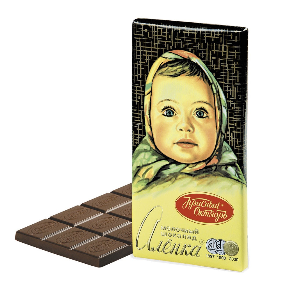 Candy Alenka Milk Chocolate Bar - 90g