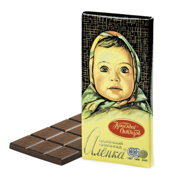 Candy Alenka Milk Chocolate Bar - 90g