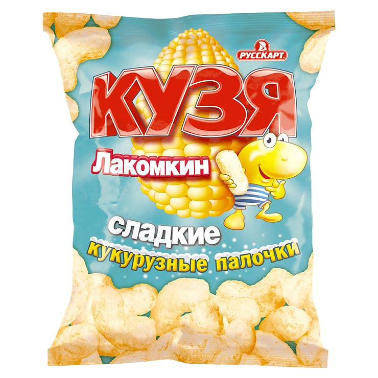 Snack Kuzia Corn Sticks Sweet -140g