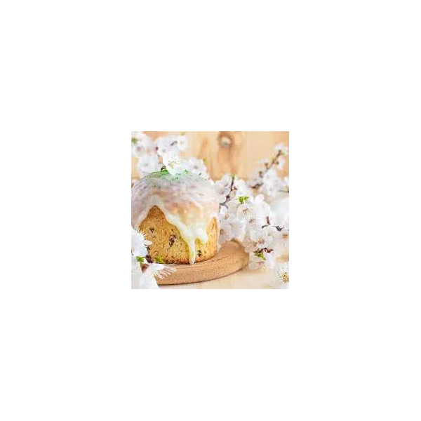 Paska Easter Tvorozhnaya Curd Kulich Bread, 1.2lb image