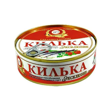 Exclusive Kilka in Tomato Sauce, 240g image