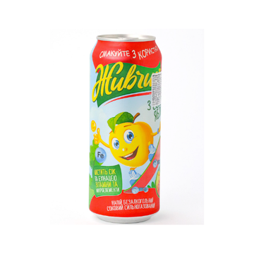 Zhivchik Apple Lemonade Can, 500ml image