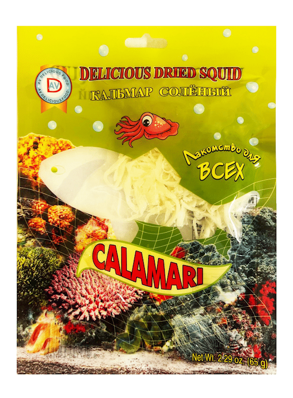 Shredded Calamari Jerky, 65g image