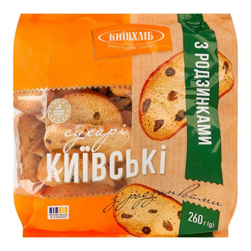 Kievhleb Kievskie Sukhari Dried Bread, 260g