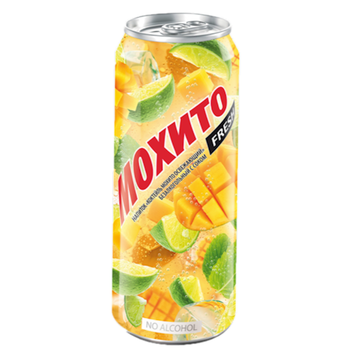Ochakovo Mojito Mango Soft Drink, 500ml image