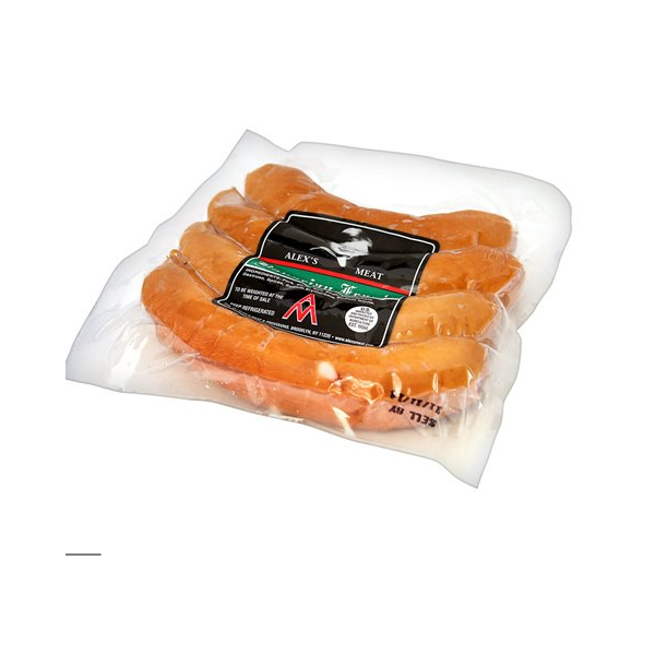 Alex's Meat Bavarian Frankfurters Sardeli, Prepacked image