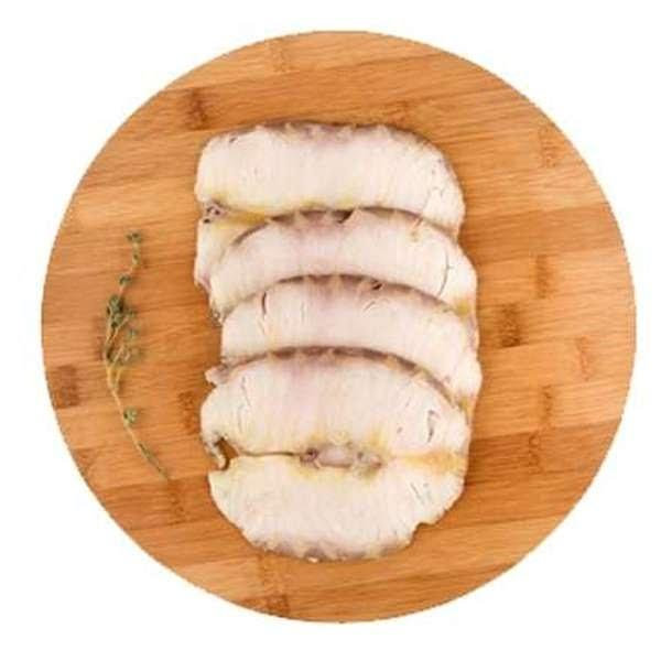 Seven Seas Hot-Smoked Sturgeon Osetrina Sliced, Prepacked image