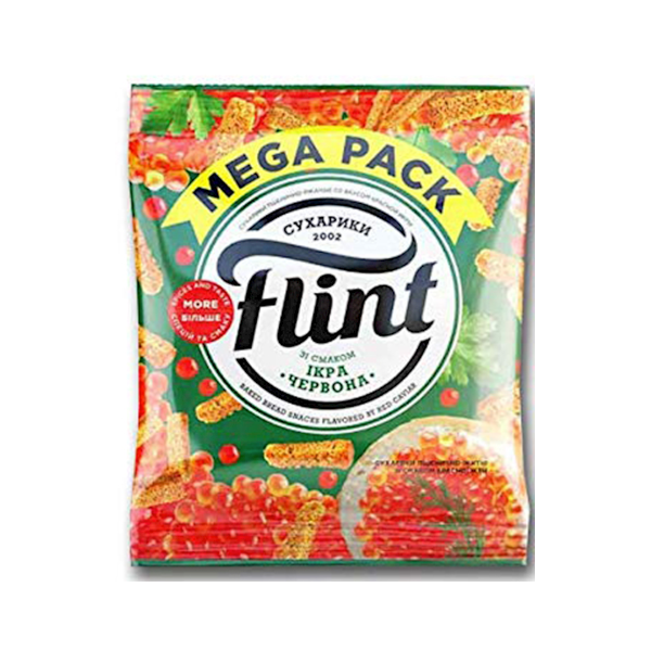 Flint Red Caviar Sukhariki, 110g image