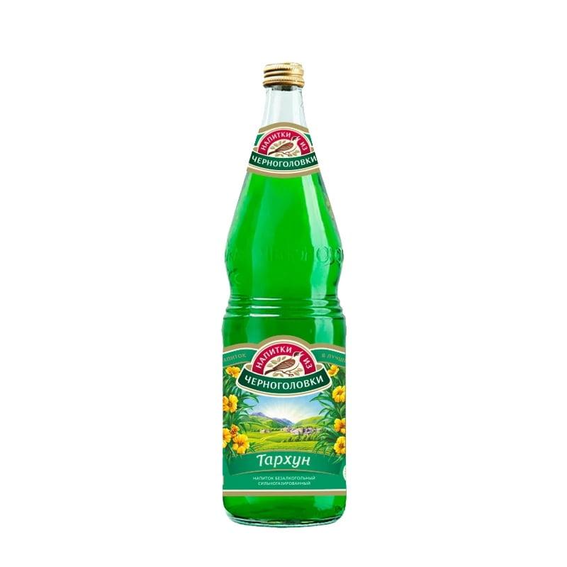 Chernogolovka Tarhun Glass Bottle, 1L image