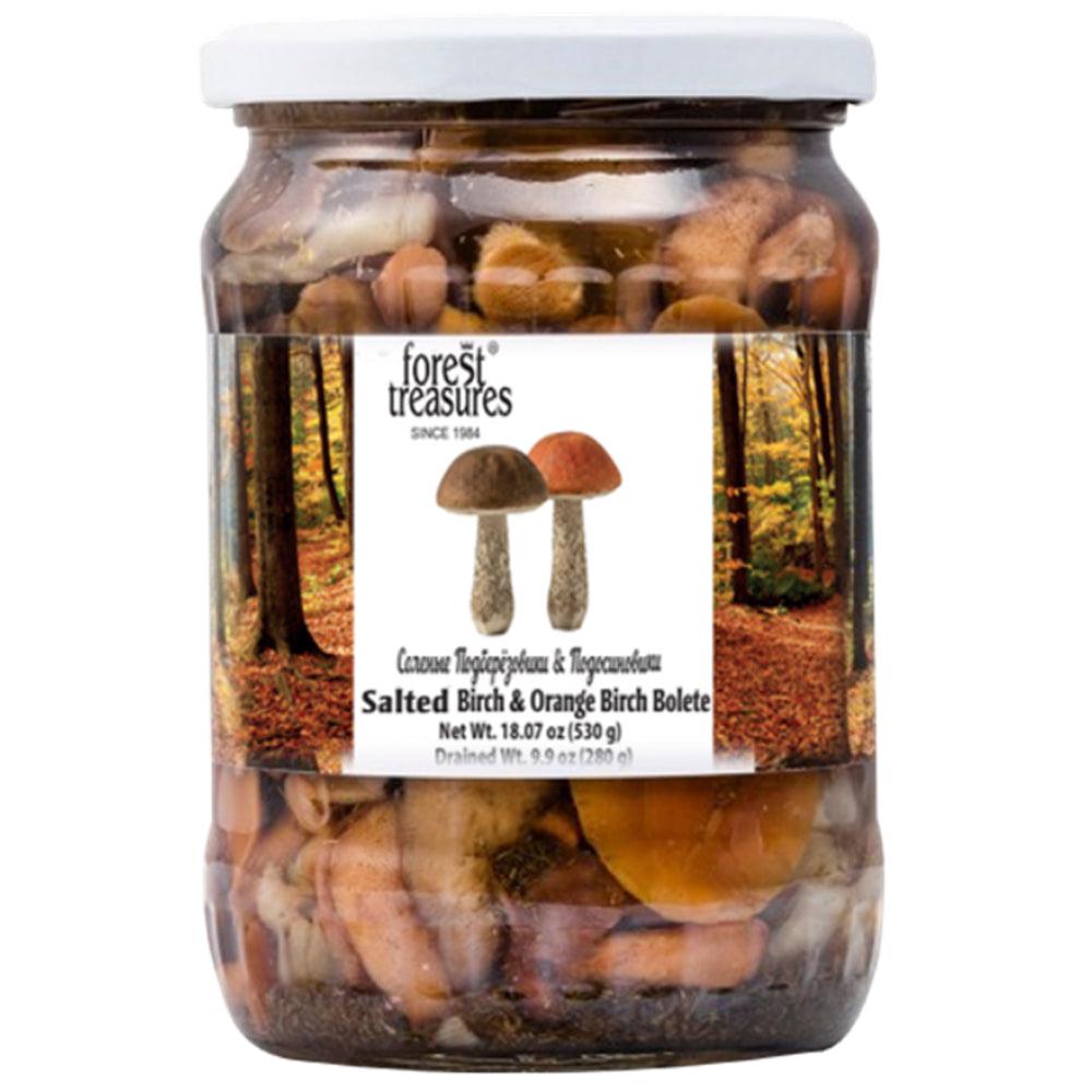 Birch & Orange Birch Bolete (Podberezovik/Podosinnovik ) Mushrooms Marinated, 530 gr image