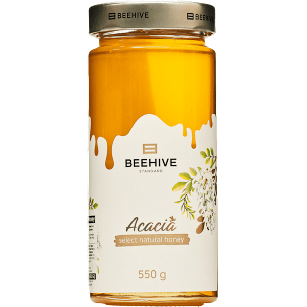 Beehive Acacia Honey Glass Jar, 550g image