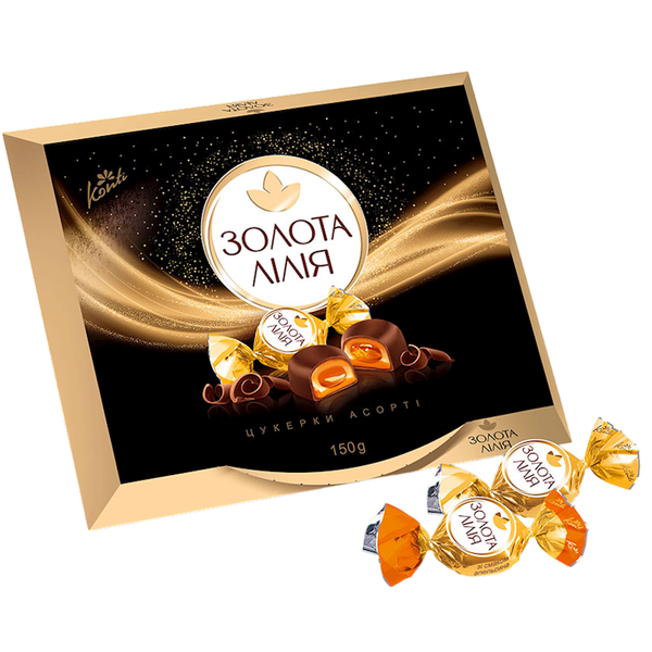 Konti Golden Lily Chocolate Candies, 200g image