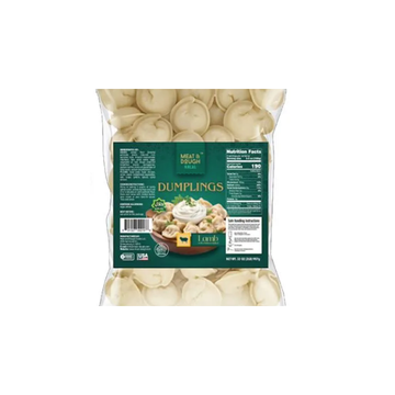 Meat & Dough Halal Lamb & Chicken Dumplings (Pelmeni), 2 lb image