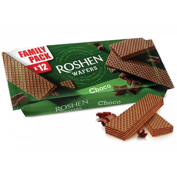 Roshen Cocoa Wafers, 216g image