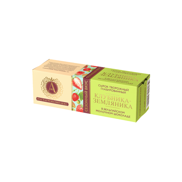 Aleksandrov Strawberry & Wild Strawberry Cheese Bar 26%, 50g image