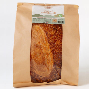 Monte Bakery Classic Sourdough Bread, 1lb