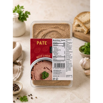 LetMeCook Frozen Beef Liver Pâté, Prepacked image