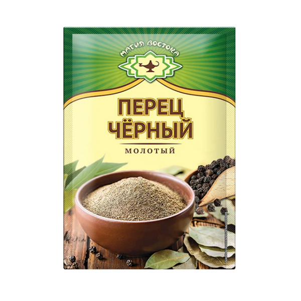 Magia Vostoka Ground Black Pepper, 10g image