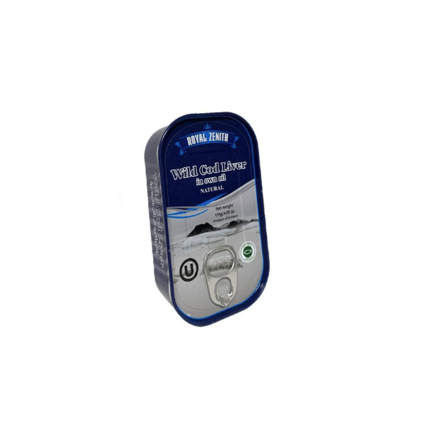 Royal Zenith Wild Cod Liver Natural, 115g image