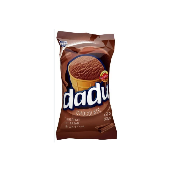 Dadu Chocolate Ice Cream, 125ml image