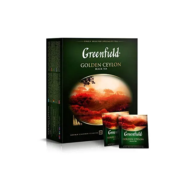 Greenfield Golden Ceylon Black Tea Bags, 100 bags image