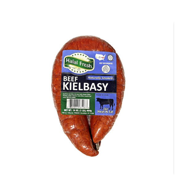 Halal Fresh Beef Kielbasy, 1 lb image