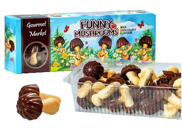 Buscuit Choco Funny Mushrooms 170g