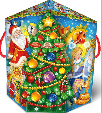 New Year's Candy Gift  Box Chudesniye mgnoveniya,  Rotfront, 550g