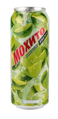 Ochakovo Mojito Lime Soft Drink, 500ml image