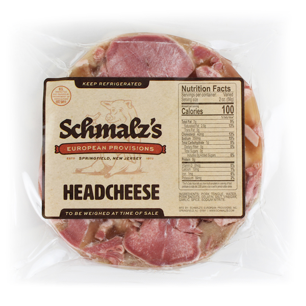 Schmalz's Headcheese, per lb image