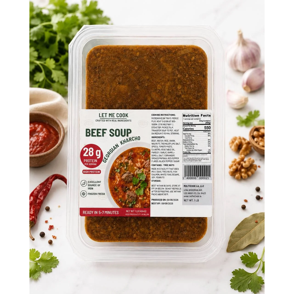 LetMeCook Frozen Beef Soup "Georgian Kharcho", 1lb image