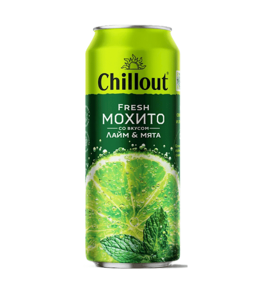 Chernogolovka Mojito Fresh Lime & Mint Soft Drink, 450ml image