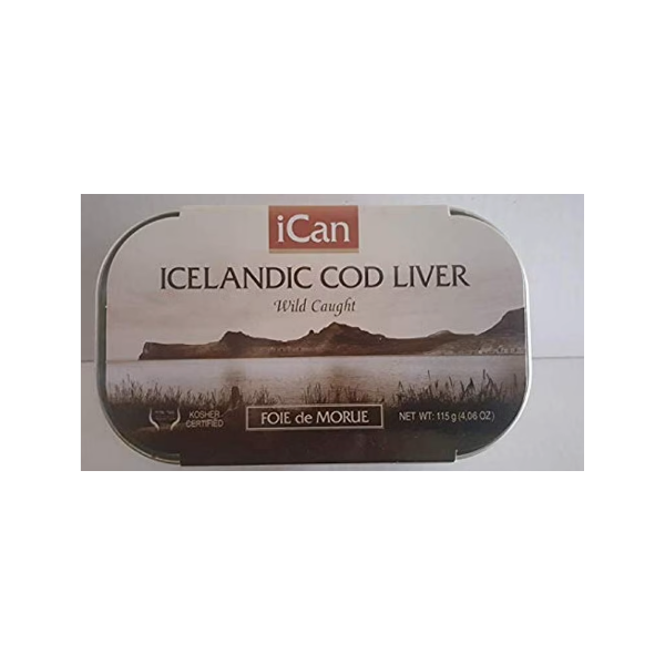 ICAN Icelandic Cod Liver, 121g image