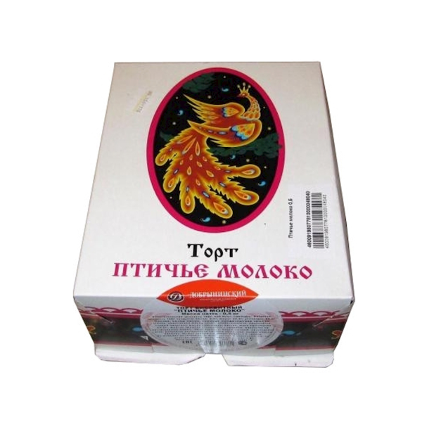 Dobryninskiy Ptichye Moloko Souffle Cake, 450g image