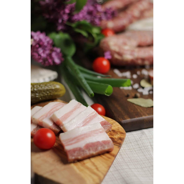 Homemade Belarusian Pork Belly Salo, Prepacked image