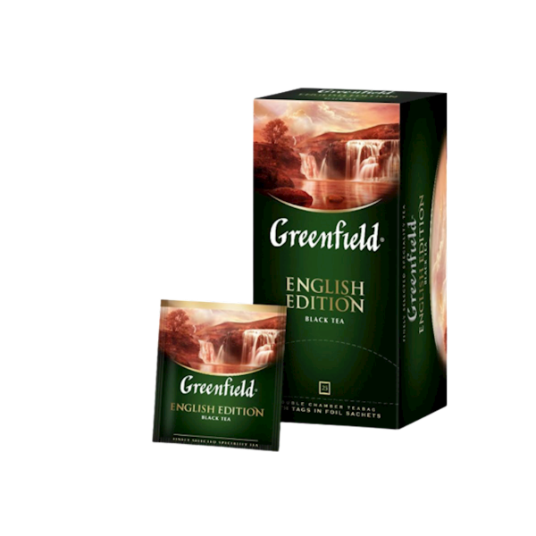 Greenfield English Edition Black Tea Bags, 25 bags image