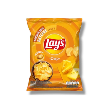 Lay's Cheese Potato Chips, 120g image