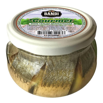 Bandi Gourmet Herring Fillets in Oil, 260g image