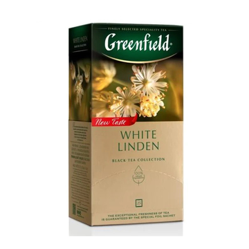 Greenfield White Linden Black Tea Bags, 25 bags image