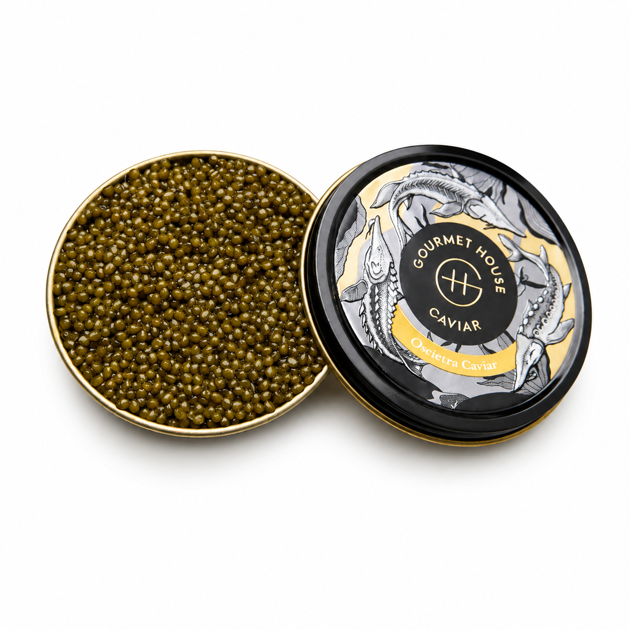 Gourmet House Oscietra Black Caviar, 30g image