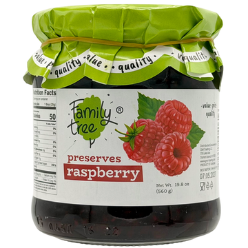 Family Tree Raspberry Preserves, 560g image