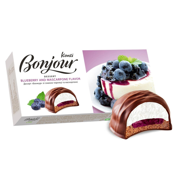 Bonjour Blueberry & Mascarpone Dessert Cookies, 232g image