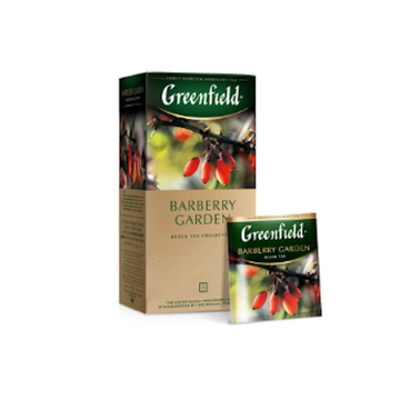 Greenfield Barberry Garden Black Tea Bags, 25 x 1.5g image