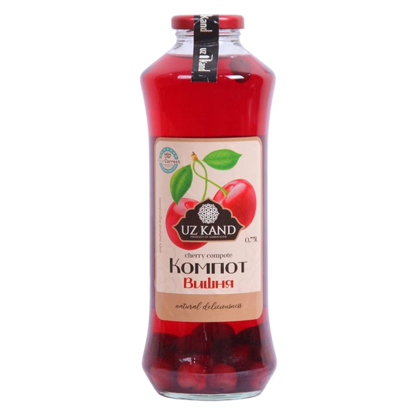 UZ Kand Cherry Juice Glass Bottle, 750ml image