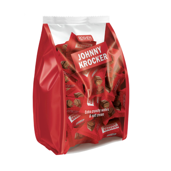 Roshen Johnny Krocker Chocolate Cream Candies, Prepacked image