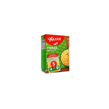 Uvelka Cracked Peas Bags, 5 x 80g (400g) image