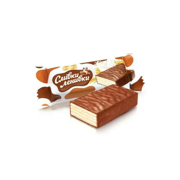 Roshen Slivki Lenivki Lazy Cow Wafer Candy, ~0.5 lb (6 pcs) image